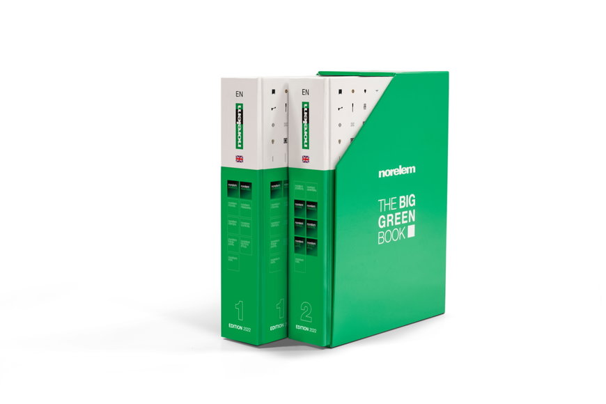 Más grande, más verde y mucho mejor: la edición 2022 de THE BIG GREEN BOOK de norelem vuelve con más de 70 000 componentes